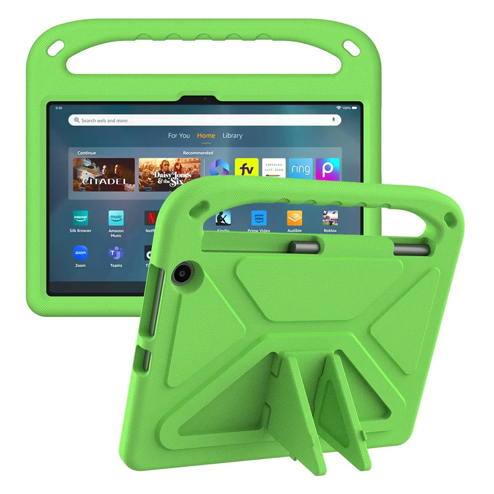 EVN-AZ-FRMX11 | Amazon Fire Max 11 | Durable shockproof protective case w/ handle grip and kick-stand - Image 5