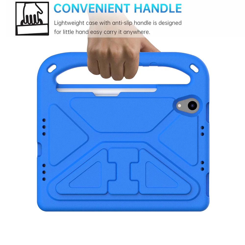 EVN-iPad-M6 | iPad mini 6 | Durable shockproof protective case w/ handle grip and kick-stand - Image 3