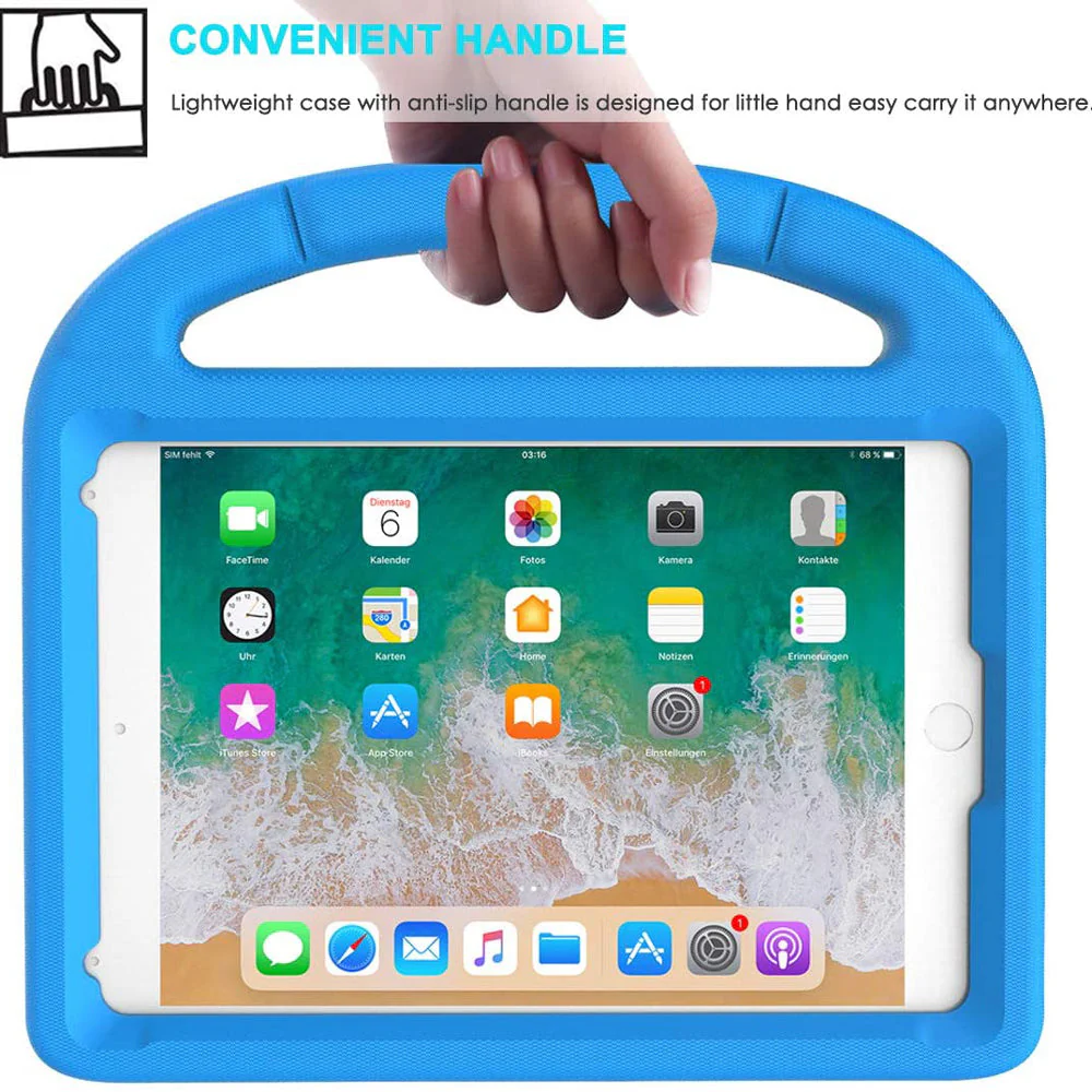 EVN-iPad-N3 | iPad 10.2 (7th & 8th Gen.) 2019 / 2020 | Durable shockproof protective case w/ handle grip and kick-stand - Image 5