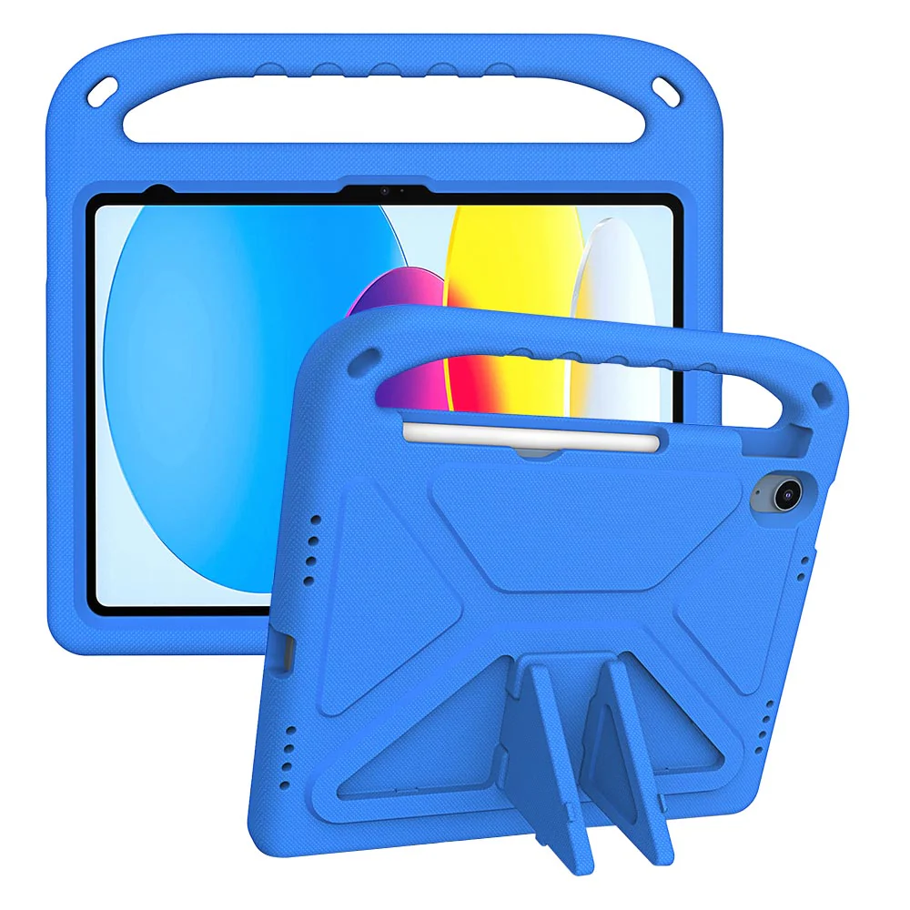 EVN-iPad-N5 | iPad 10.9 (10th Gen.) | Durable shockproof protective case w/ handle grip and kick-stand