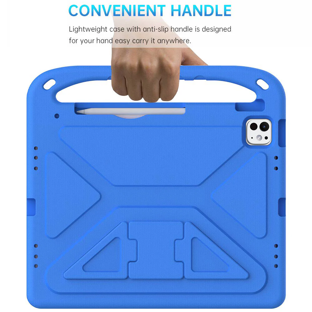 EVN-iPad-PR10 | iPad Pro 13 (M4) / (M5) | Durable shockproof protective case w/ handle grip and kick-stand - Image 3