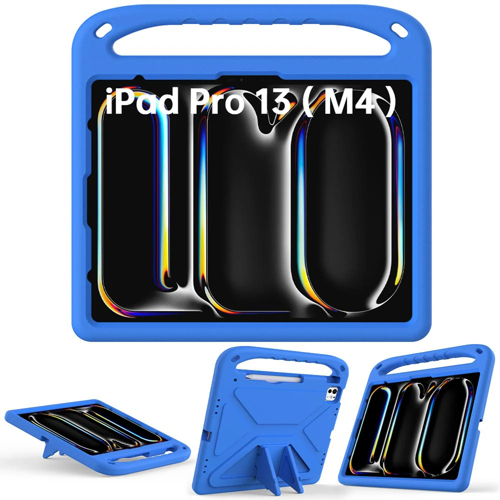 EVN-iPad-PR10 | iPad Pro 13 (M4) / (M5) | Durable shockproof protective case w/ handle grip and kick-stand - Image 4