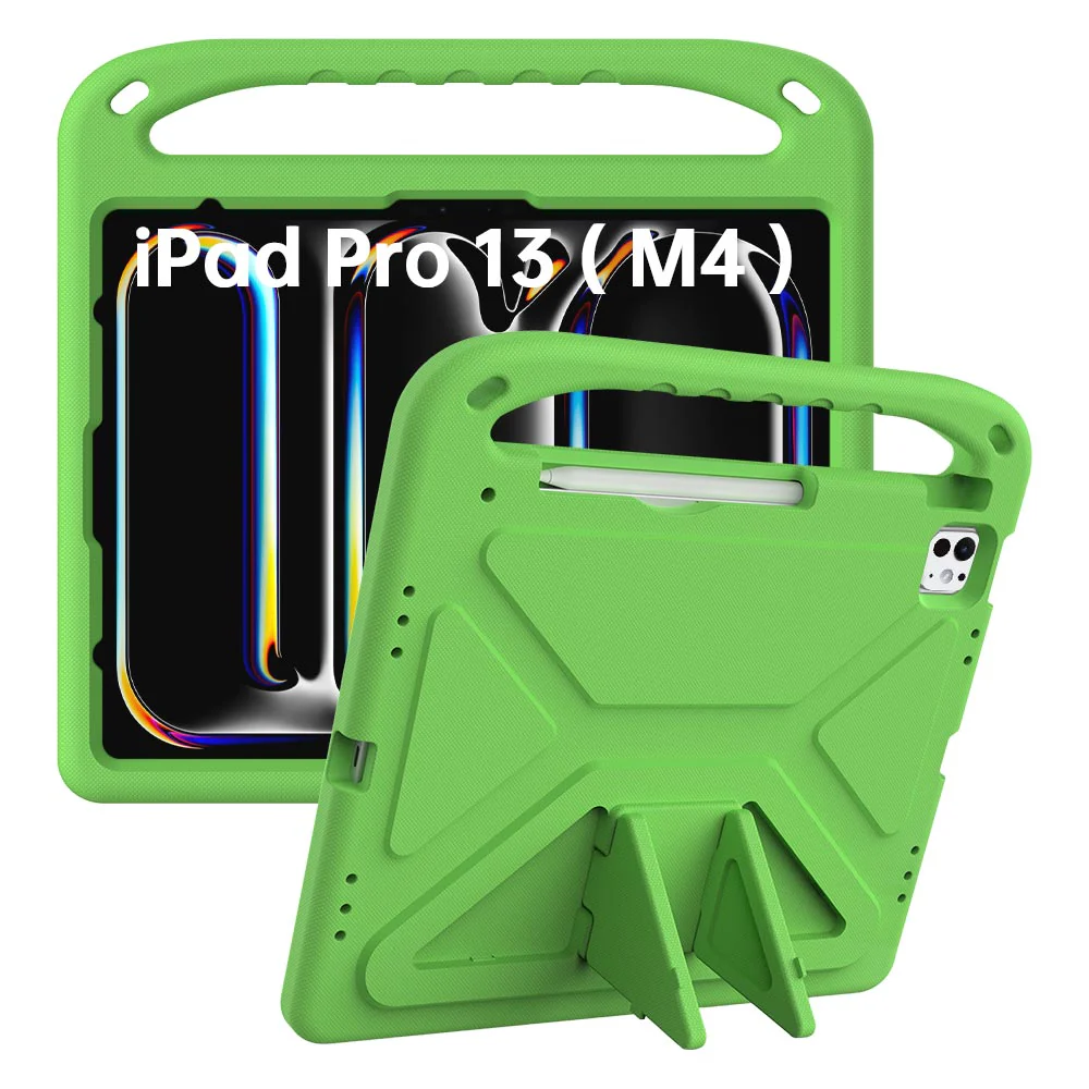 EVN-iPad-PR10 | iPad Pro 13 (M4) / (M5) | Durable shockproof protective case w/ handle grip and kick-stand - Image 5