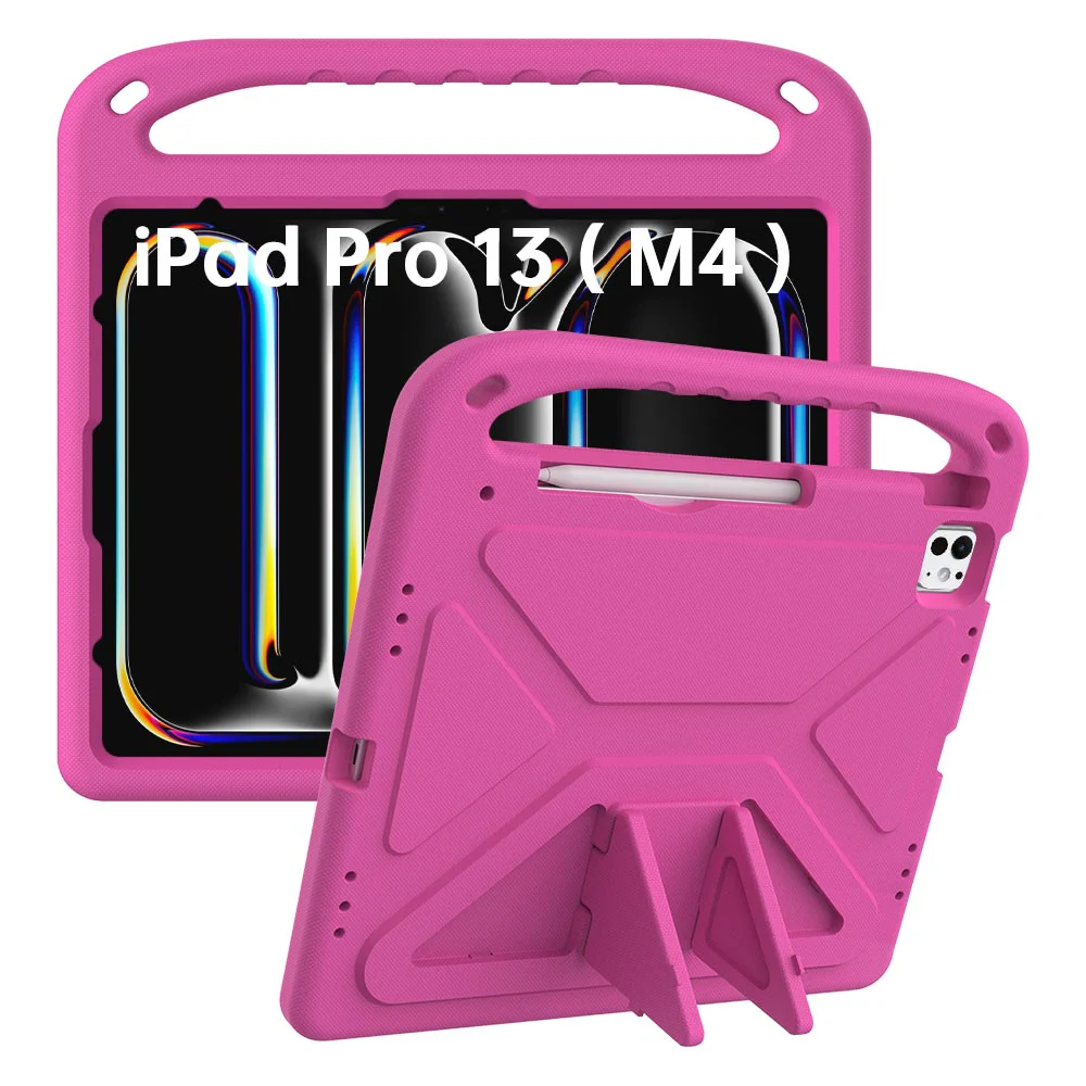 EVN-iPad-PR10 | iPad Pro 13 (M4) / (M5) | Durable shockproof protective case w/ handle grip and kick-stand - Image 6