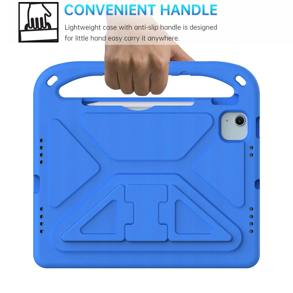 EVN-iPad-PR11 | iPad Air 11 (M2) / (M3) / (M4) | Durable shockproof protective case w/ handle grip and kick-stand - Image 3