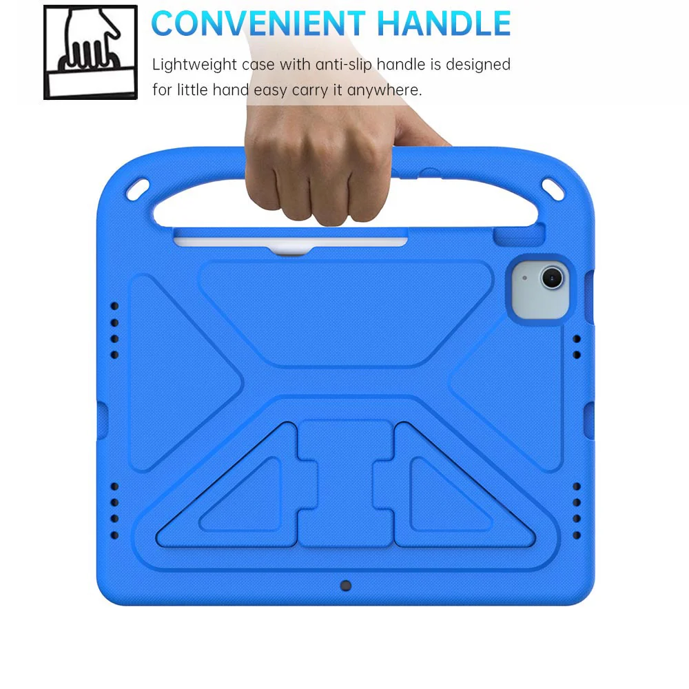 EVN-iPad-PR6 | iPad Air 4 2020 / iPad Air 5 2022 | Durable shockproof protective case w/ handle grip and kick-stand - Image 3