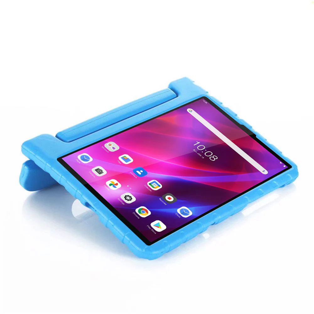 EVN-LN-K10 | Lenovo Tab K10 ( TB-X6C6F/X/L TB-X6C6NBF/X/L ) | Durable shockproof protective case w/ handle grip and kick-stand - Image 3