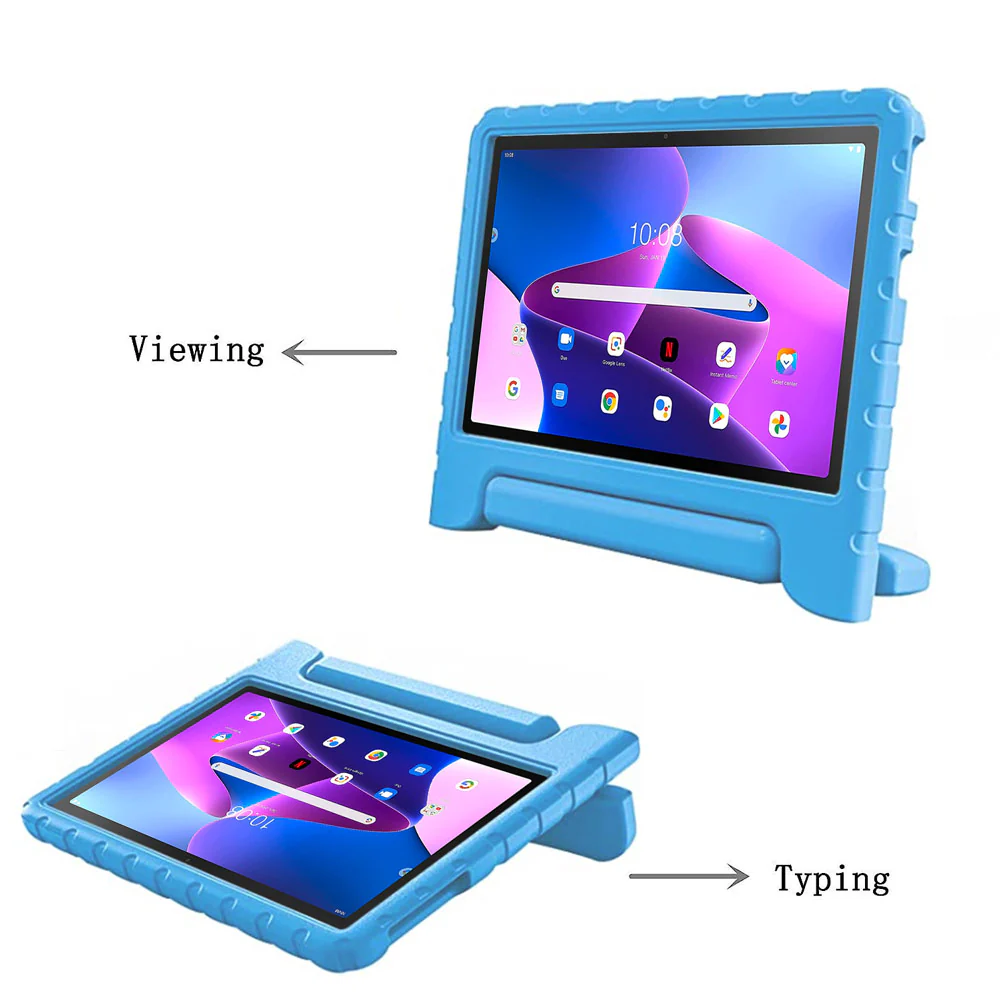 EVN-LN-M10-V3 | Lenovo Tab M10 ( Gen3 ) TB328 | Durable shockproof protective case w/ handle grip and kick-stand - Image 3