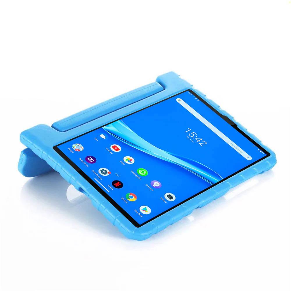 EVN-LN-M10PL | Lenovo Tab M10 Plus TB-X606 | Durable shockproof protective case w/ handle grip and kick-stand - Image 3