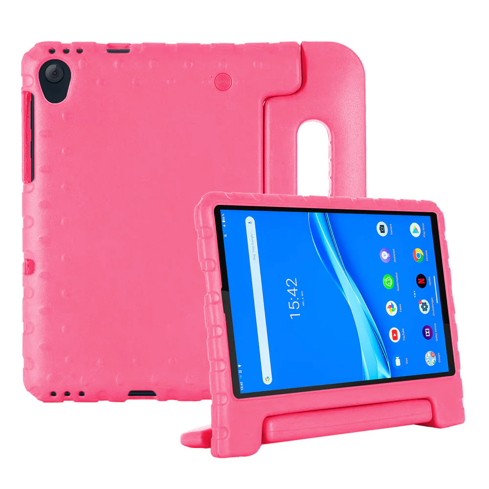EVN-LN-M10PL | Lenovo Tab M10 Plus TB-X606 | Durable shockproof protective case w/ handle grip and kick-stand - Image 7