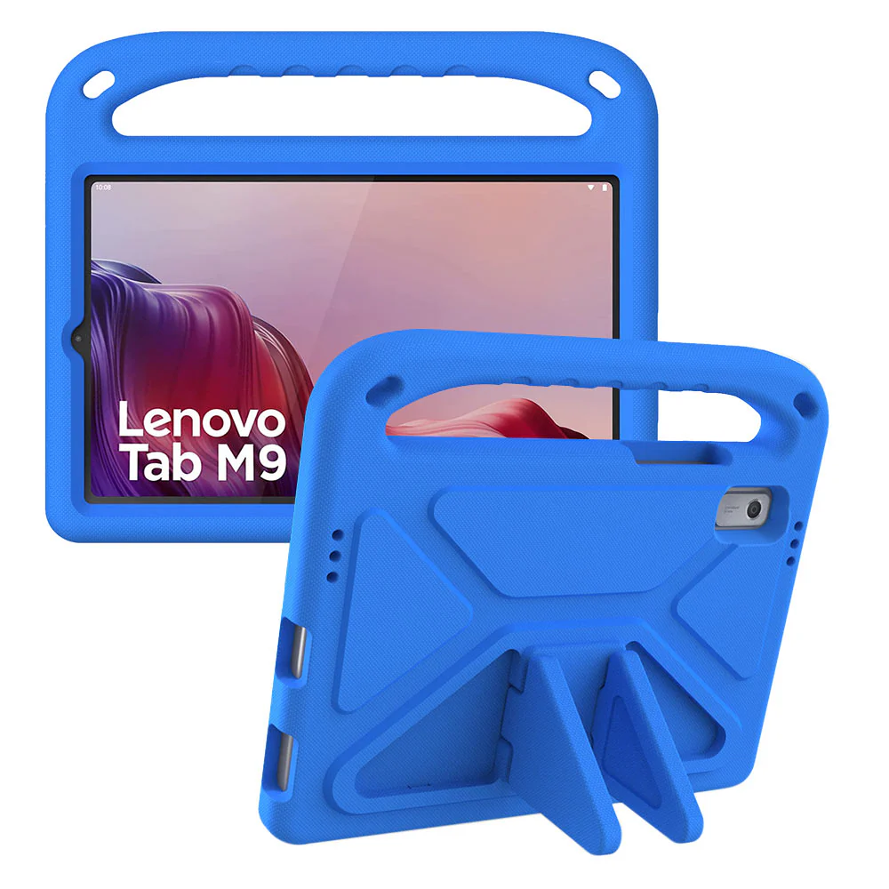 EVN-LN-M9 | Lenovo Tab M9 TB310 | Durable shockproof protective case w/ handle grip and kick-stand