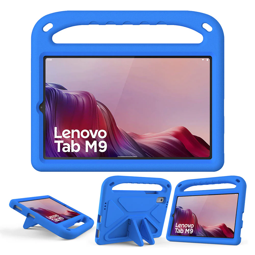 EVN-LN-M9 | Lenovo Tab M9 TB310 | Durable shockproof protective case w/ handle grip and kick-stand - Image 4