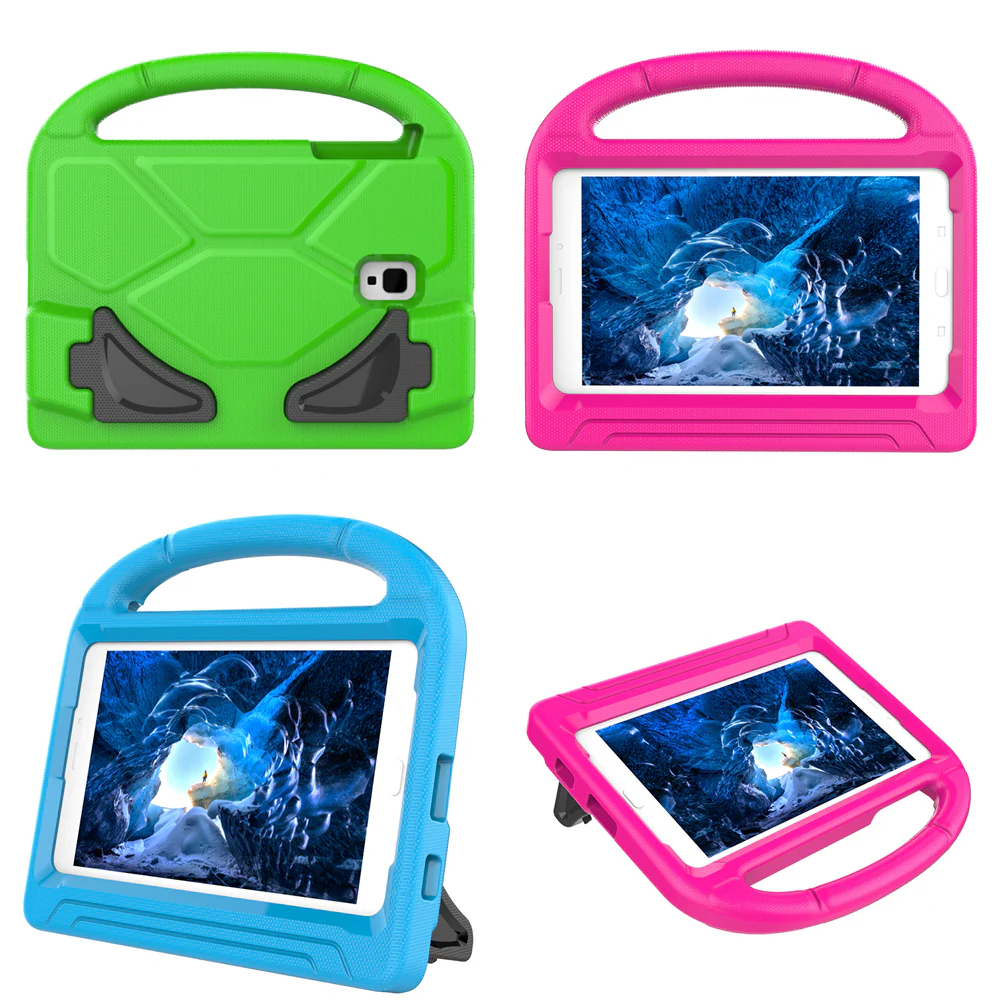 EVN-SS-T385 | Samsung Galaxy Tab A 8.0 (2017) T380 T385 | Durable shockproof protective case w/ handle grip and kick-stand - Image 5