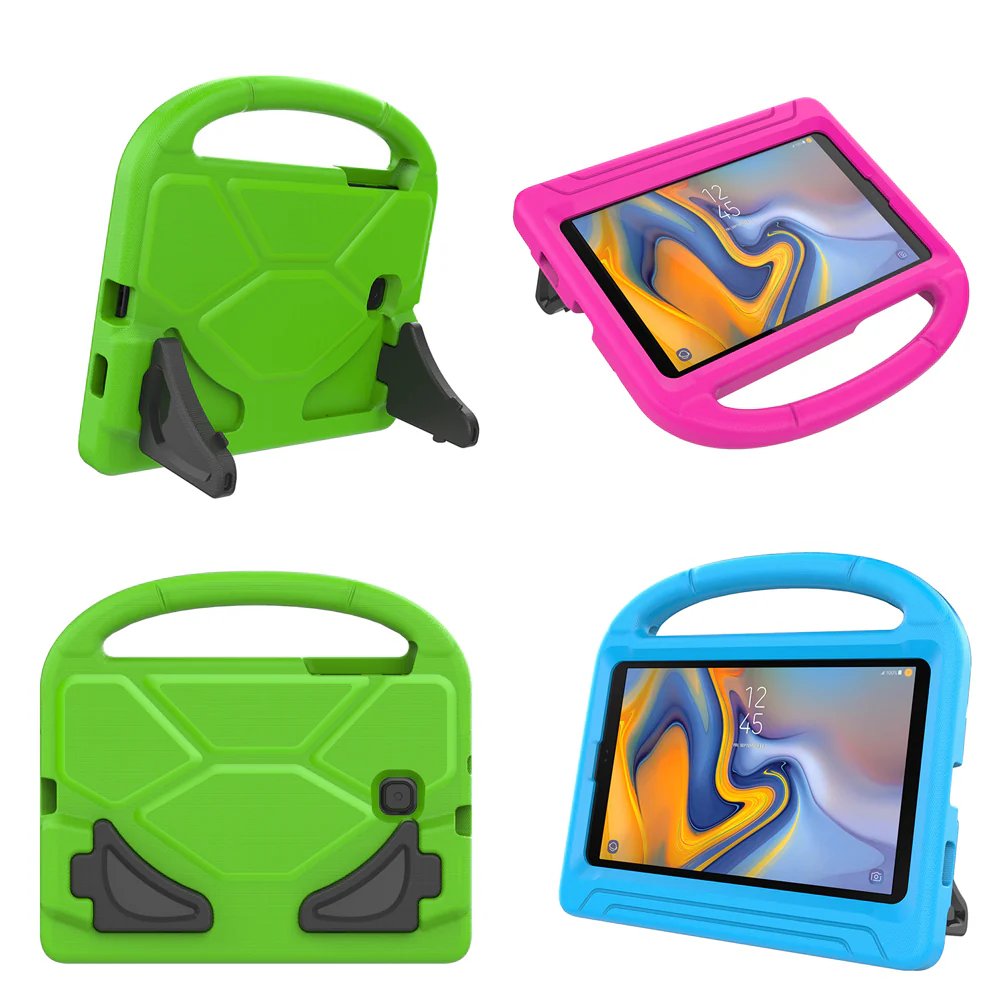 EVN-SS-T387 | Samsung Galaxy Tab A 8.0 (2018) T387 | Durable shockproof protective case w/ handle grip and kick-stand - Image 5