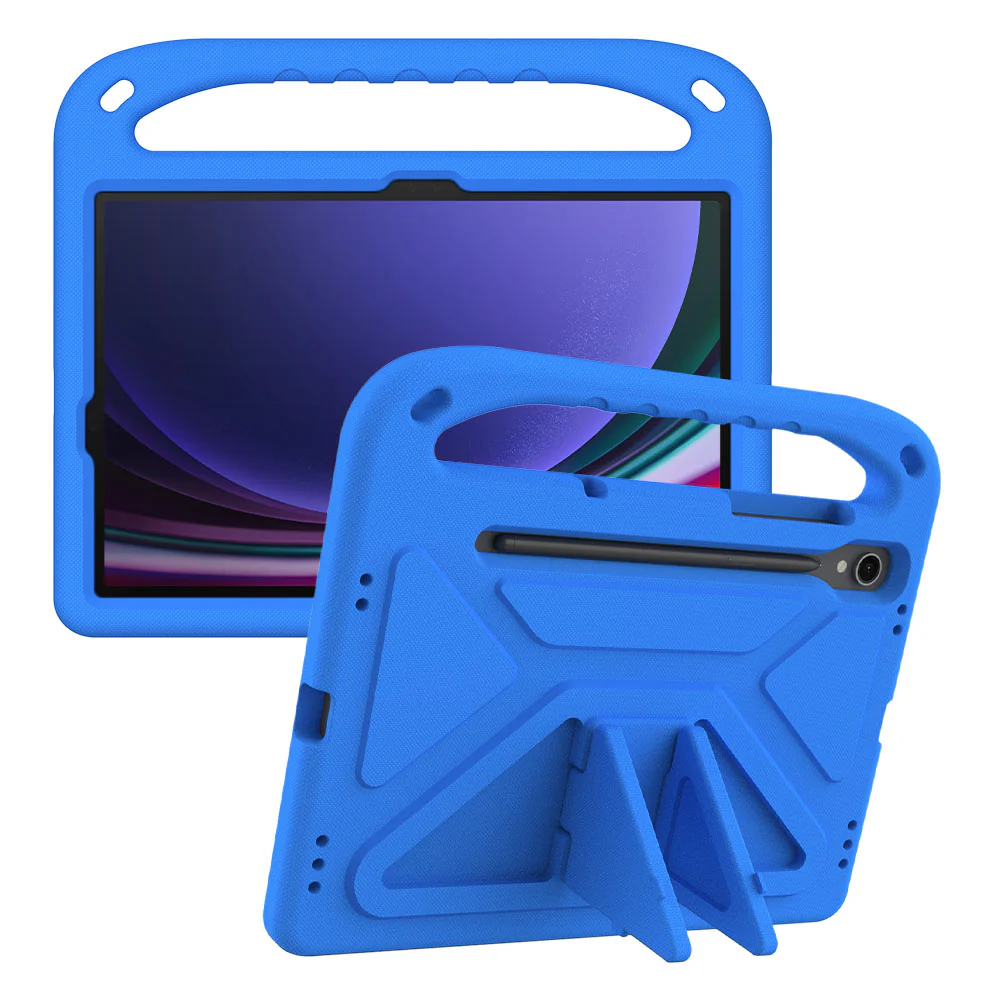 EVN-SS-X710 | Samsung Galaxy Tab S9 SM-X710 / X716 / X718 | Durable shockproof protective case w/ handle grip and kick-stand