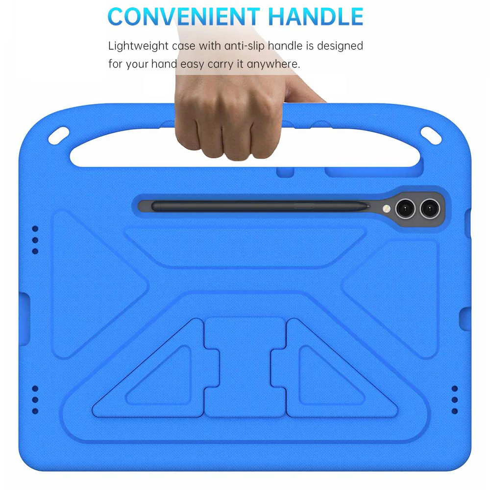 EVN-SS-X810 | Samsung Galaxy Tab S10+ S10 Plus SM-X820 / X826B | Durable shockproof protective case w/ handle grip and kick-stand - Image 3