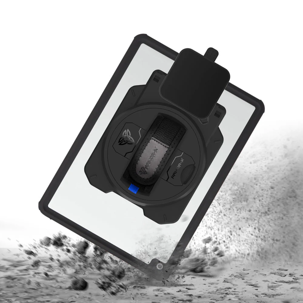 EX1-MAN-A8S | iPad Pro 10.5 2017 | IP68 Waterproof, Shock & Dust Proof Case With Square Card Reader Holder - Image 6