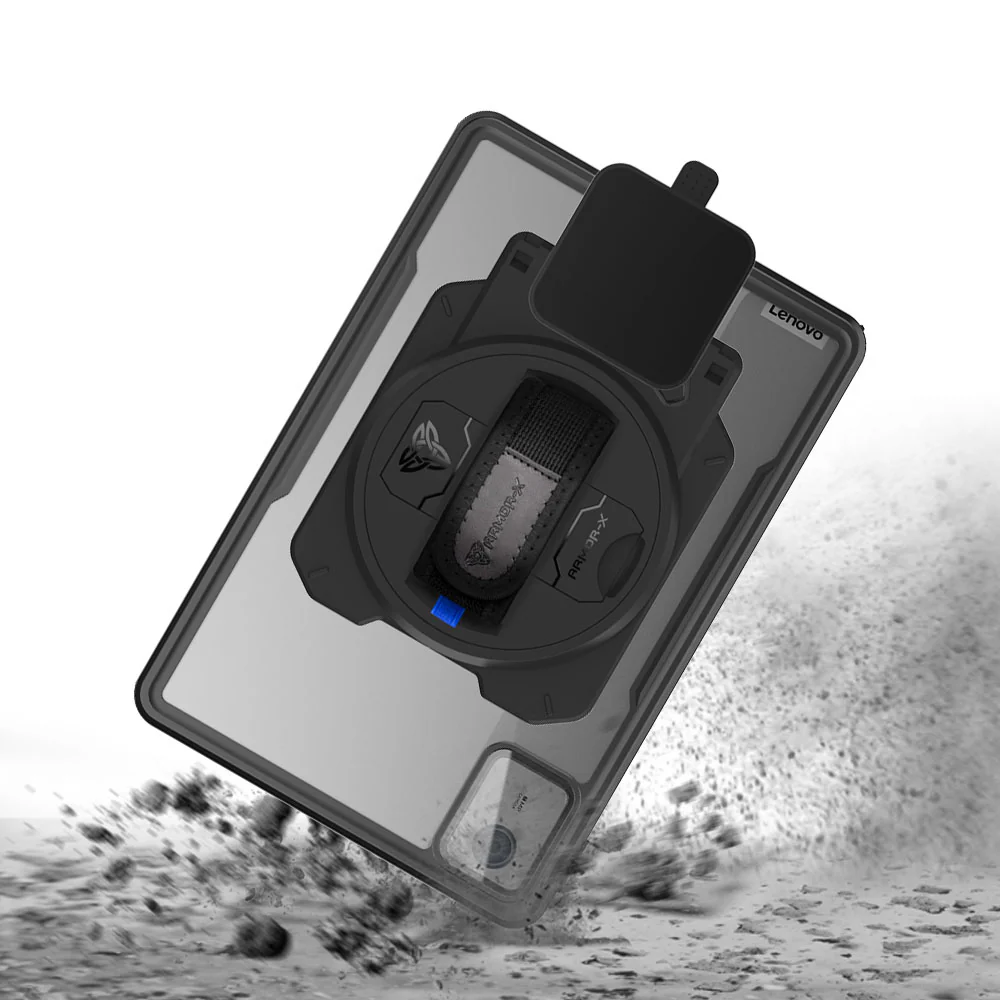 EX1-MAN-LN-MK11 | Lenovo Tab M11 / K11 TB330 | IP68 Waterproof, Shock & Dust Proof Case With Square Card Reader Holder - Image 6