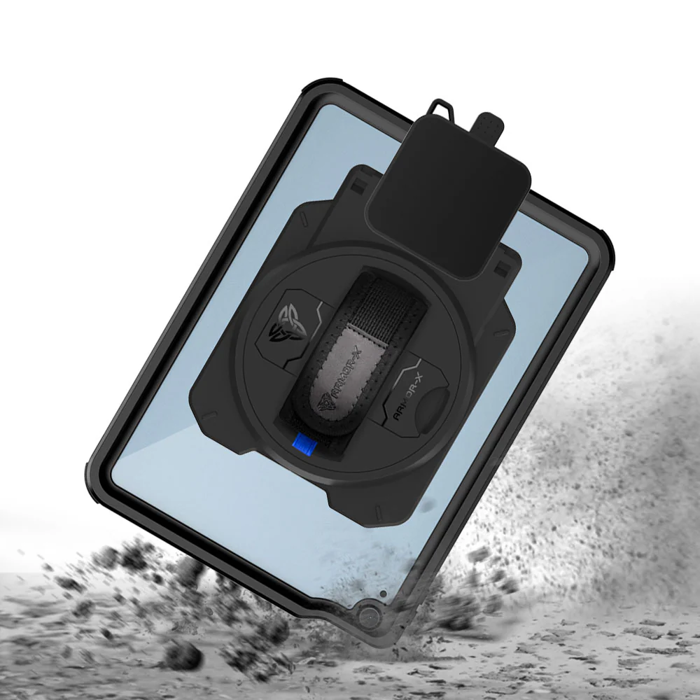 EX2-MAN-A14S | iPad Air 4 2020 / Air 5 2022 | IP68 Waterproof, Shock & Dust Proof Case With Ingenico Moby 6500 Card Reader Holder - Image 6