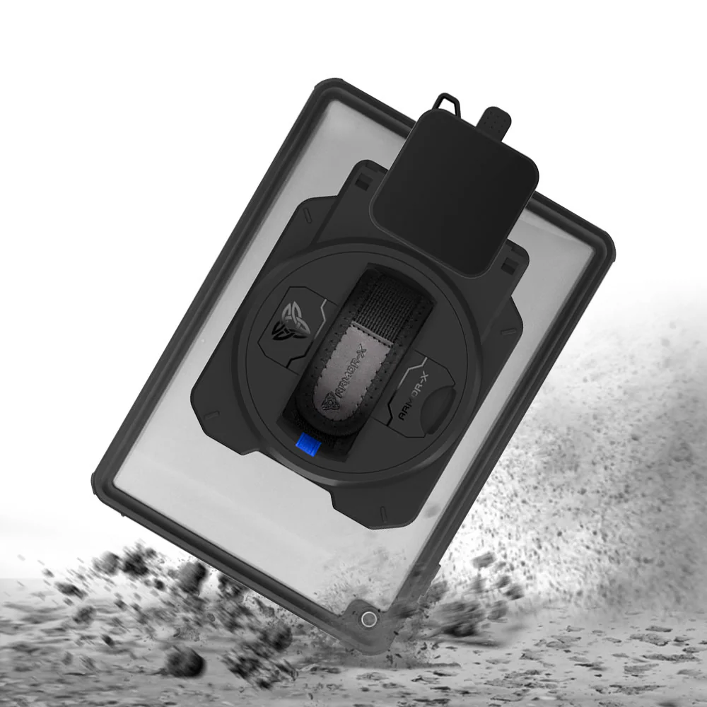 EX2-MAN-A6S | iPad Air 2 | IP68 Waterproof, Shock & Dust Proof Case With Shopify Tap & Chip Card Reader Holder - Image 6