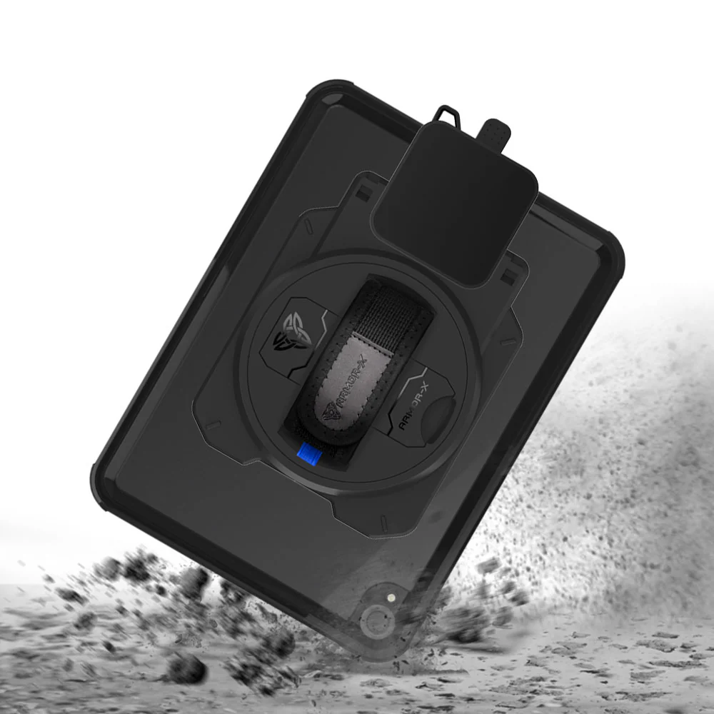 EX2-MAN-A9S | iPad Pro 11 ( 1st Gen. ) 2018 | IP68 Waterproof, Shock & Dust Proof Case With BBPOS Chipper 3X Card Reader Holder - Image 6