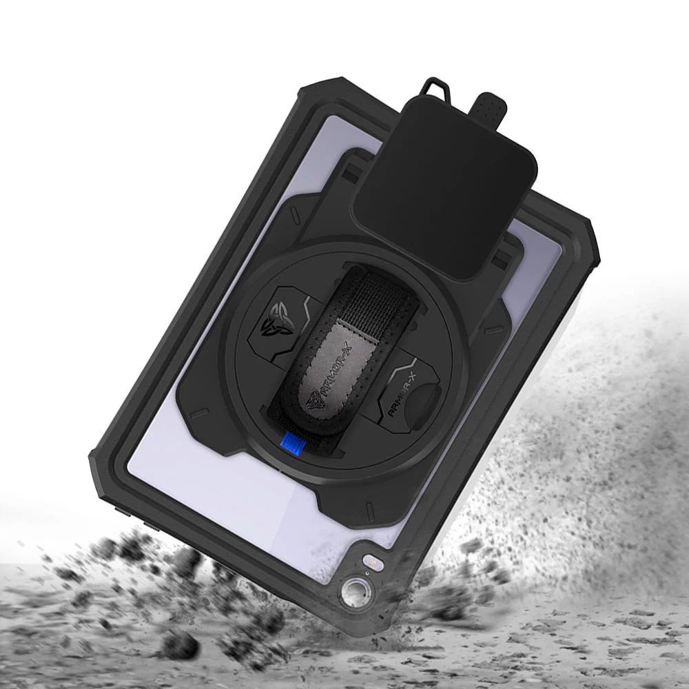 EX2-MAN-iPad-M6PN | iPad mini 6 | IP68 Waterproof, Shock & Dust Proof Case With Stripe Reader M2 Card Reader Holder Supports Apple Pencil 2 Wireless Charging - Image 6