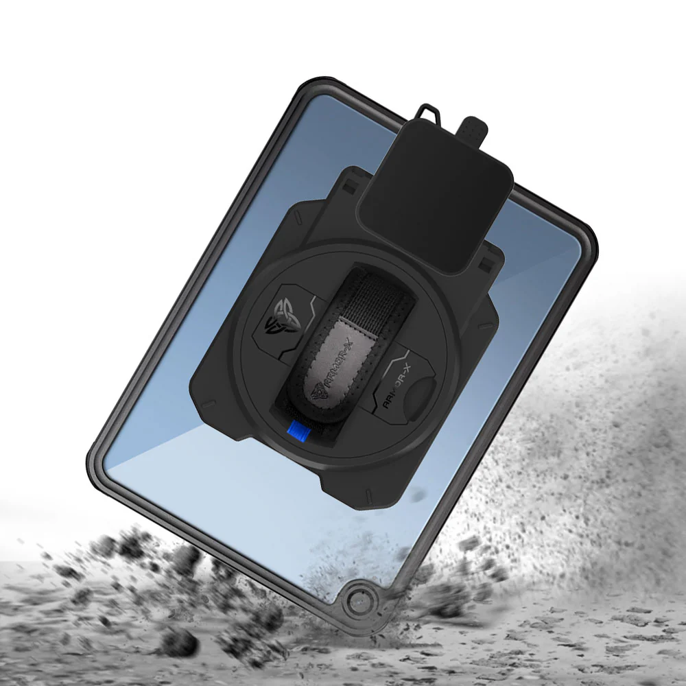 EX2-MAN-iPad-N5 | iPad 10.9 (10th Gen.) | IP68 Waterproof, Shock & Dust Proof Case With Ingenico Moby 5500 Card Reader Holder - Image 6