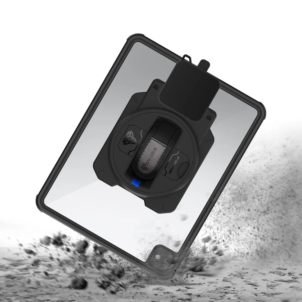 EX2-MAN-iPad-PR10 | iPad Pro 13 (M4) / (M5) | IP68 Waterproof, Shock & Dust Proof Case With Ingenico Moby 5500 Card Reader Holder - Image 6