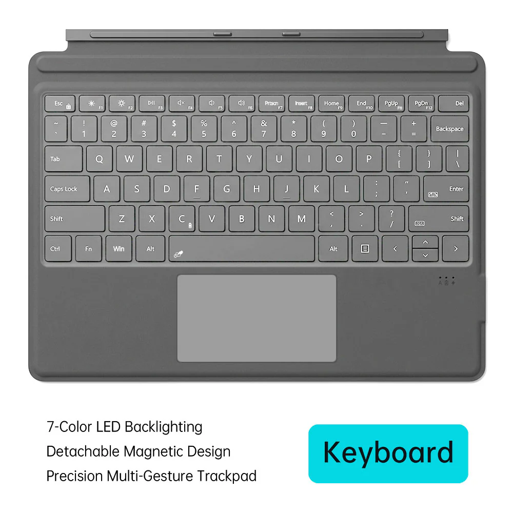 FAC-MS-SFPR9 | Microsoft Surface Pro 13-inch Copilot+ PC | Flip Protective Rugged Case Compatible with Keyboard - Image 10