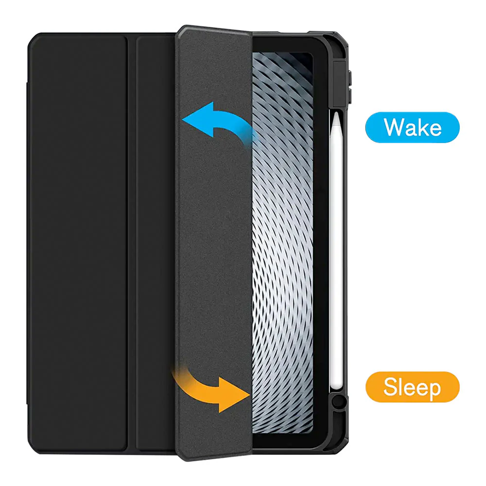 FC-iPad-A4 | iPad Air 4 2020 / Air 5 2022 | Smart Magnetic Folio Cover with Tri-Fold Stand - Image 4