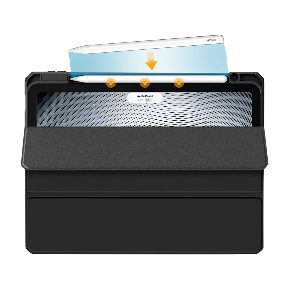 FC-iPad-A4 | iPad Air 4 2020 / Air 5 2022 | Smart Magnetic Folio Cover with Tri-Fold Stand - Image 6