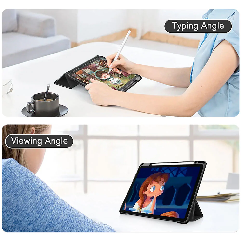 FC-iPad-A4 | iPad Air 4 2020 / Air 5 2022 | Smart Magnetic Folio Cover with Tri-Fold Stand - Image 7