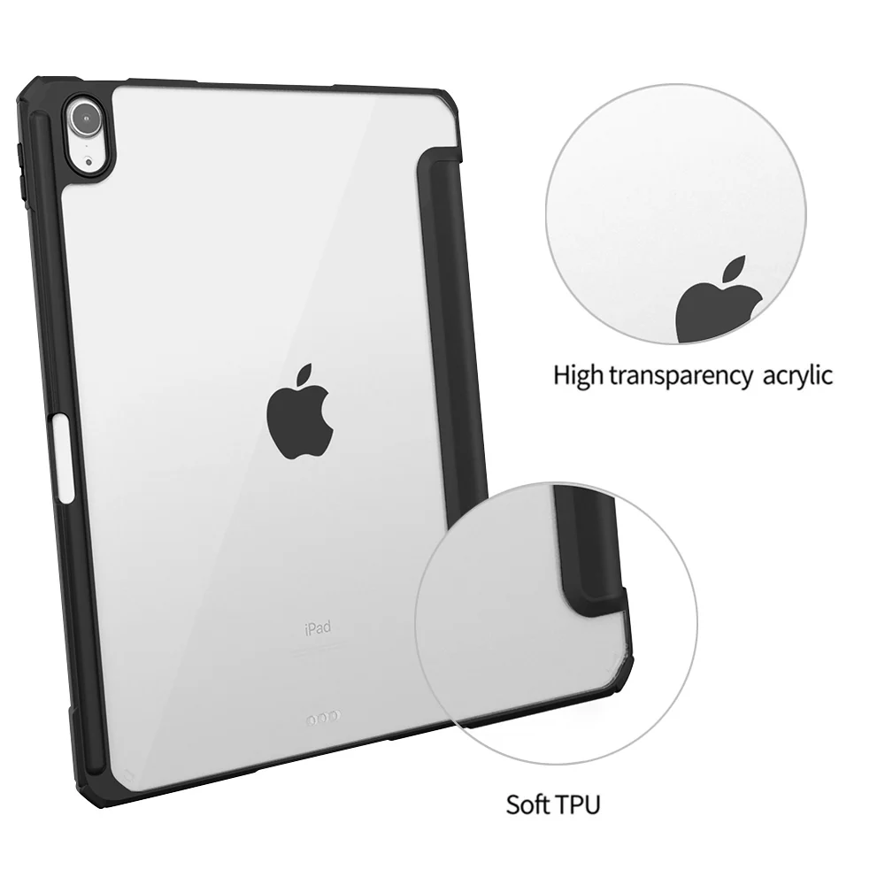 FC-iPad-A5 | iPad Air 11 (M2) / (M3) / (M4) | Smart Magnetic Folio Cover with Tri-Fold Stand - Image 3