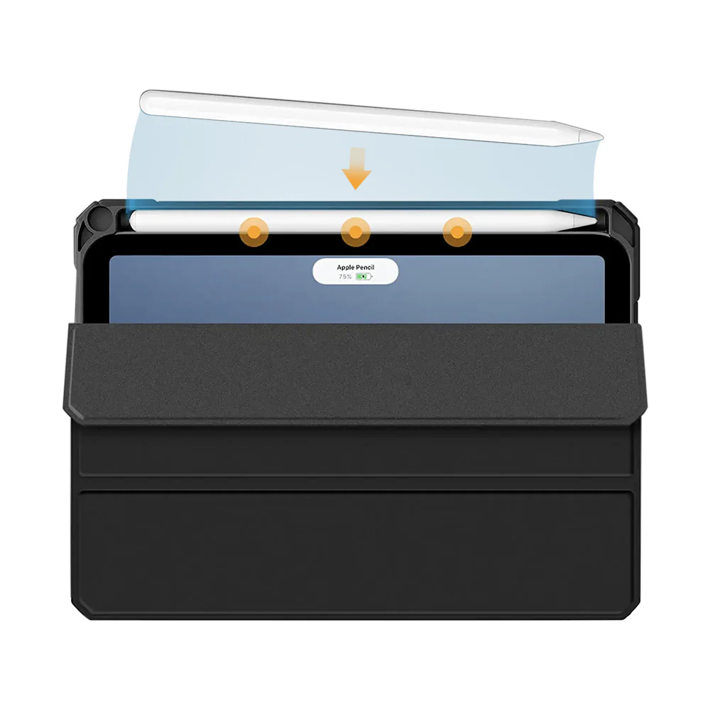 FC-iPad-M6 | iPad mini (A17 Pro) | Smart Magnetic Folio Cover with Tri-Fold Stand - Image 7