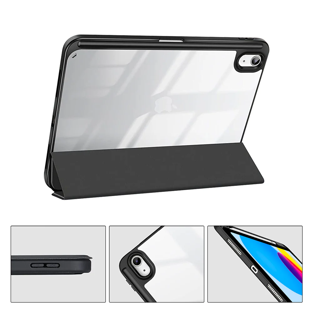 FC-iPad-N5 | iPad 10.9 (10th Gen.) | Smart Magnetic Folio Cover with Tri-Fold Stand - Image 3