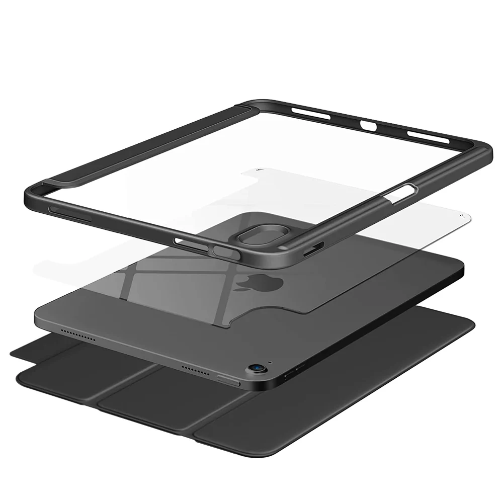 FC-iPad-N5 | iPad 11-Inch (11th Gen / A16) | Smart Magnetic Folio Cover with Tri-Fold Stand - Image 2