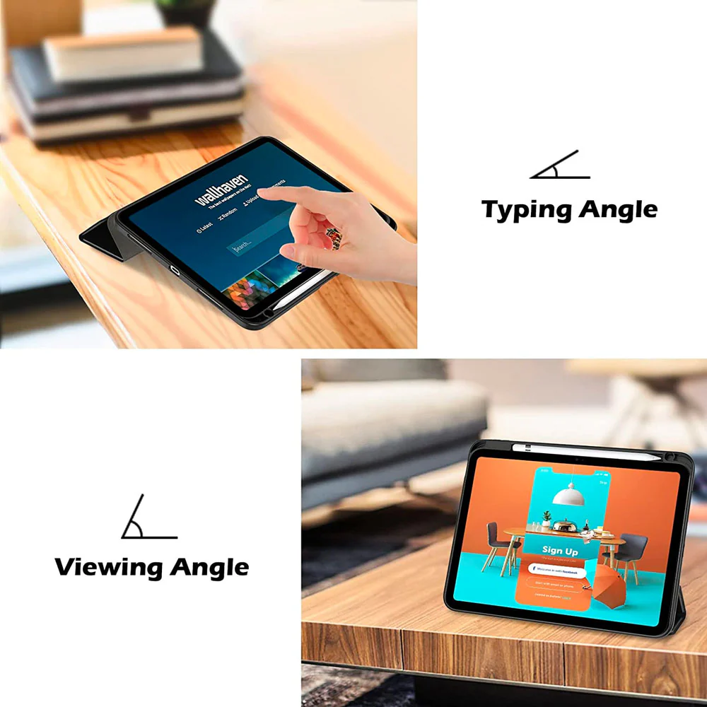 FC-iPad-N5 | iPad 11-Inch (11th Gen / A16) | Smart Magnetic Folio Cover with Tri-Fold Stand - Image 7