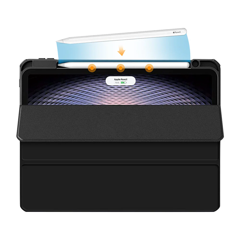 FC-iPad-PR6 | iPad Pro 11 ( 1st / 2nd / 3rd / 4th Gen. ) 2018 / 2020 / 2021 / 2022 | Smart Magnetic Folio Cover with Tri-Fold Stand - Image 6