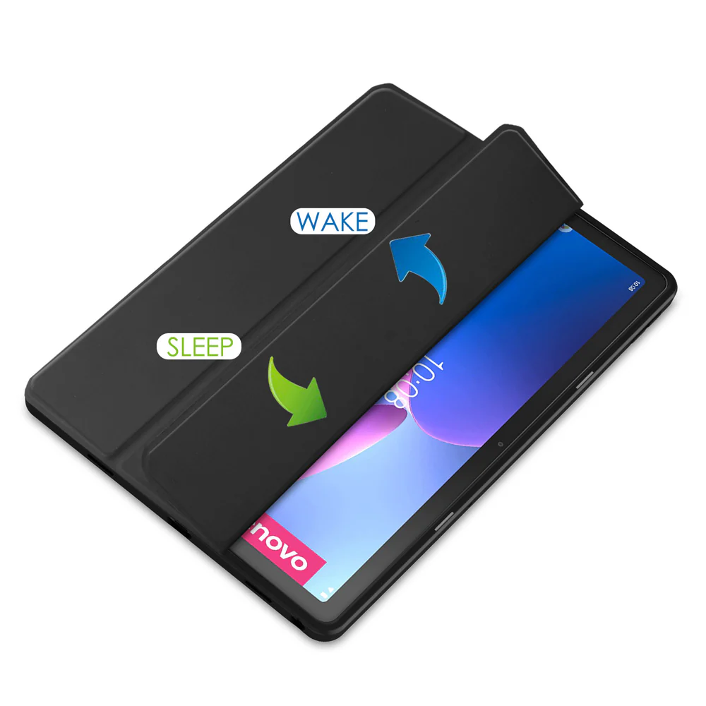 FC-LN-M10P3 | Lenovo Tab M10 Plus ( Gen3 ) TB125 / TB128 | Smart Magnetic Folio Cover with Tri-Fold Stand - Image 5