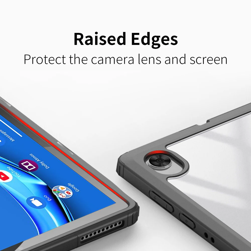 FC-LN-M10PL | Lenovo Tab M10 Plus TB-X606 | Smart Magnetic Folio Cover with Tri-Fold Stand - Image 2