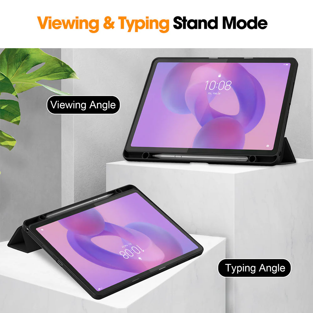 FC-LN-TB336 | Lenovo Tab K11 (Gen 2) / Lenovo Idea Tab ( 11" TB336 ) | Smart Magnetic Folio Cover with Tri-Fold Stand - Image 2