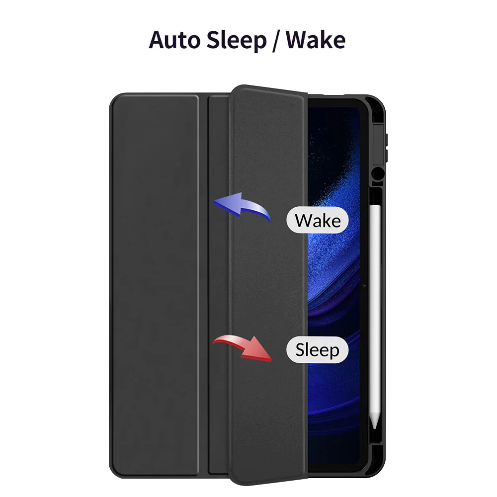 FC-Mi-PAD6 | Xiaomi Pad 6 / 6 Pro | Smart Magnetic Folio Cover with Tri-Fold Stand - Image 4