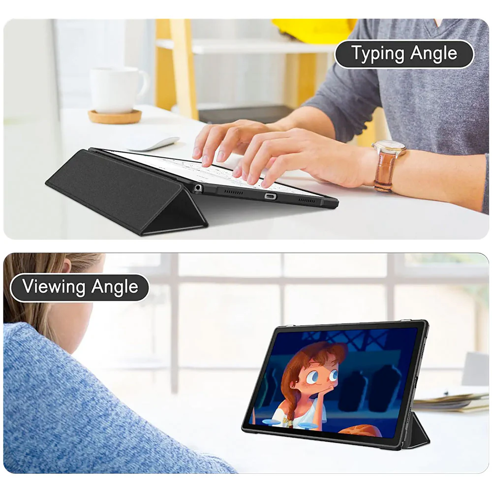 FC-SS-X205 | Samsung Galaxy Tab A8 SM-X200 / X205 | Smart Magnetic Folio Cover with Tri-Fold Stand - Image 7
