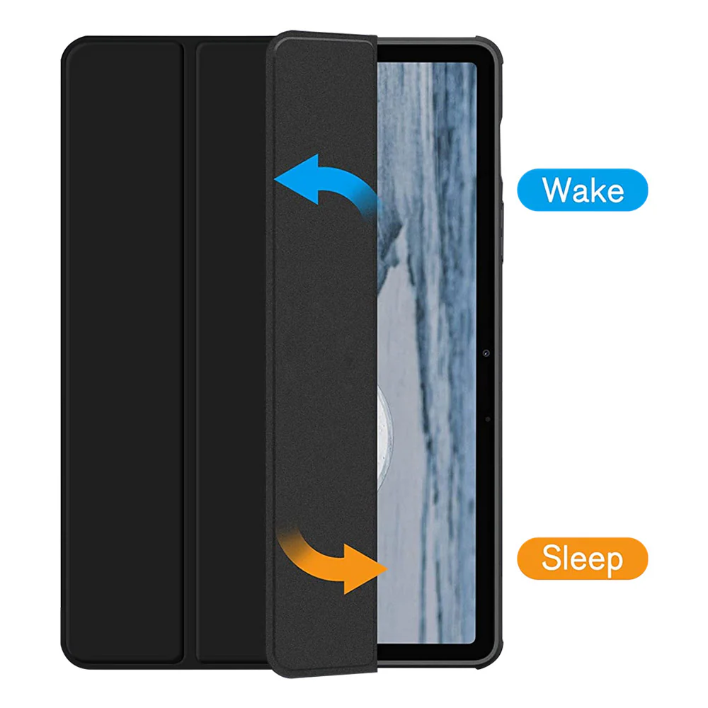 FC-SS-X700 | Samsung Galaxy Tab S8 SM-X700 / SM-X706 | Smart Magnetic Folio Cover with Tri-Fold Stand - Image 4