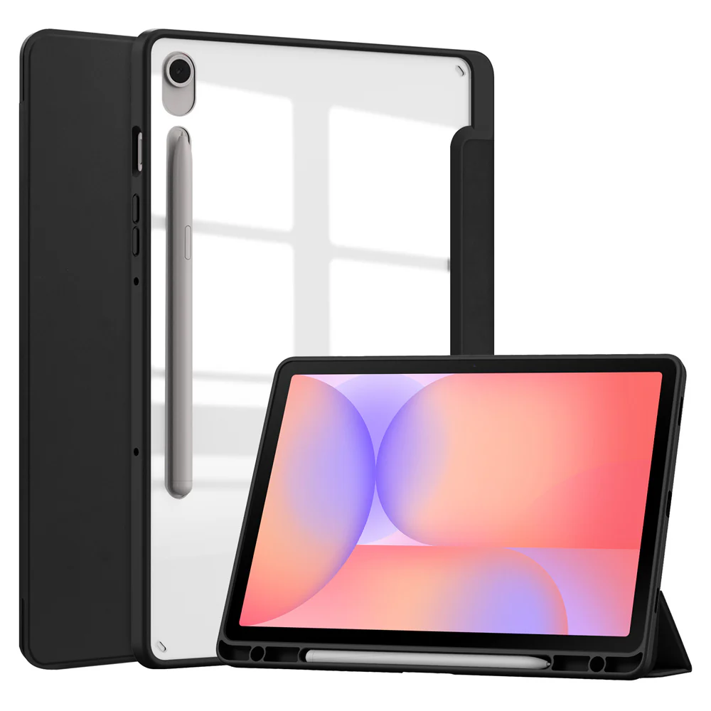 FC-SS-X710 | Samsung Galaxy Tab S10 FE SM-X520 X526 X528 / S10 Lite SM-X400 X406 | Smart Magnetic Folio Cover with Tri-Fold Stand - Image 2