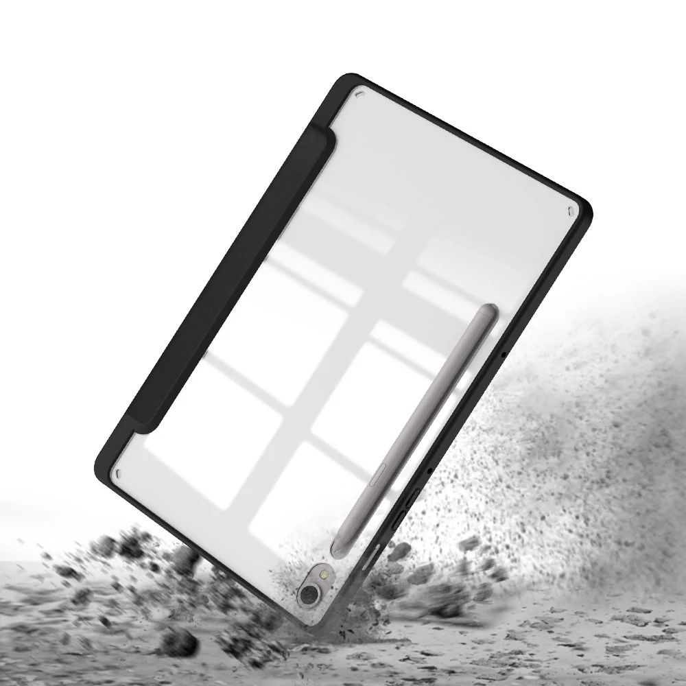 FC-SS-X710 | Samsung Galaxy Tab S10 FE SM-X520 X526 X528 / S10 Lite SM-X400 X406 | Smart Magnetic Folio Cover with Tri-Fold Stand - Image 5
