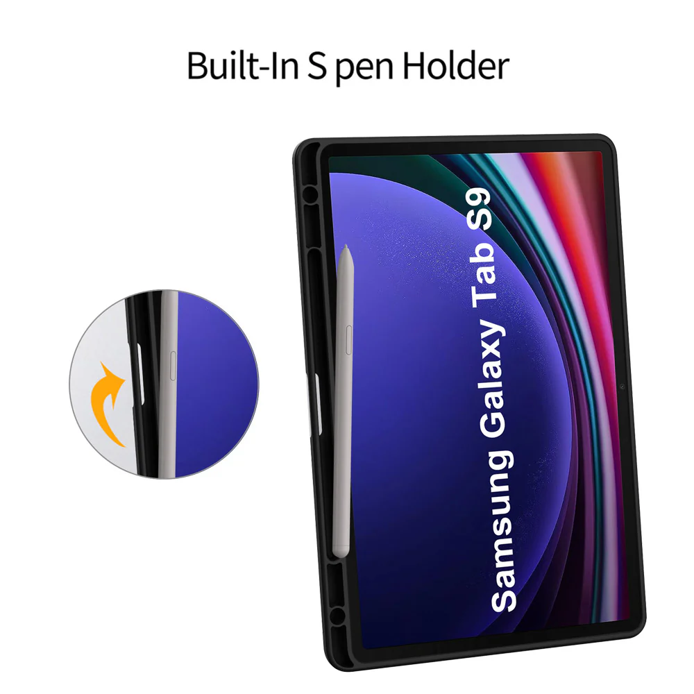 FC-SS-X710 | Samsung Galaxy Tab S9 SM-X710 / X716 / X718 | Smart Magnetic Folio Cover with Tri-Fold Stand - Image 6