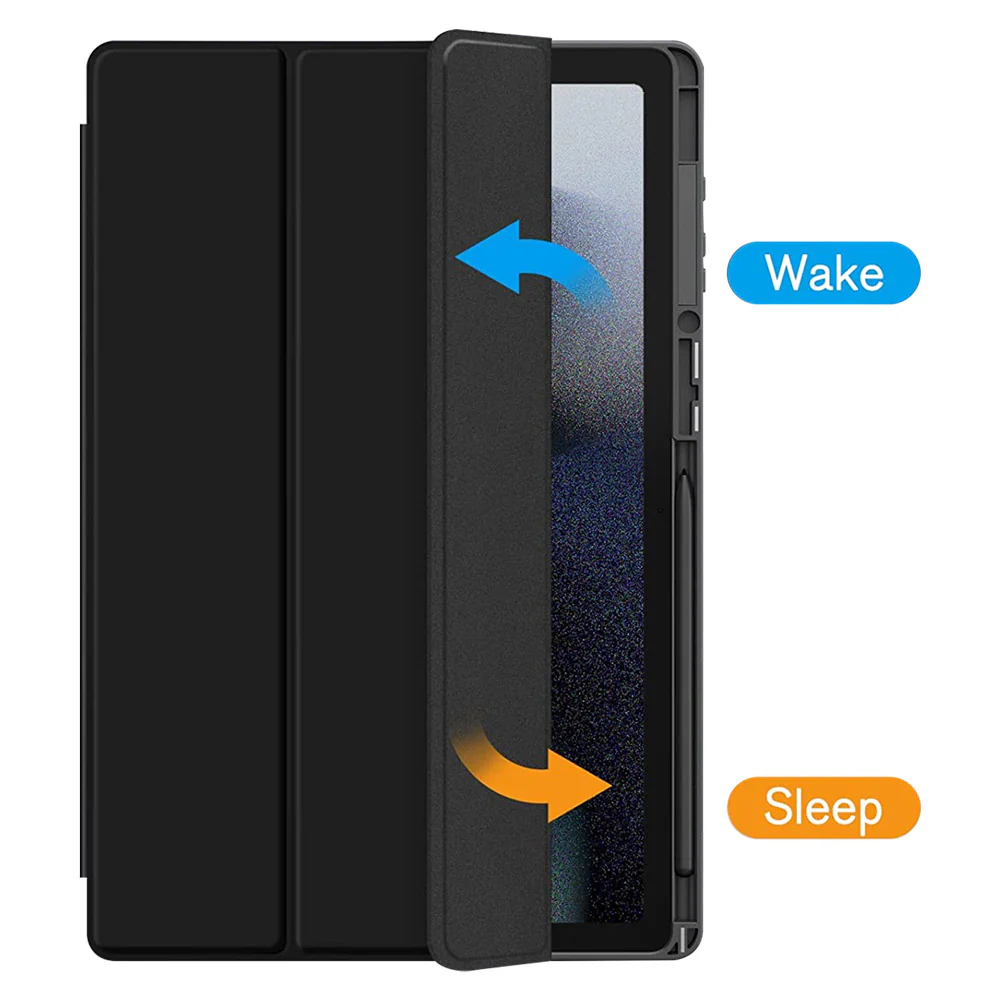 FC-SS-X900 | Samsung Galaxy Tab S8 Ultra SM-X900 / X906 | Smart Magnetic Folio Cover with Tri-Fold Stand - Image 5