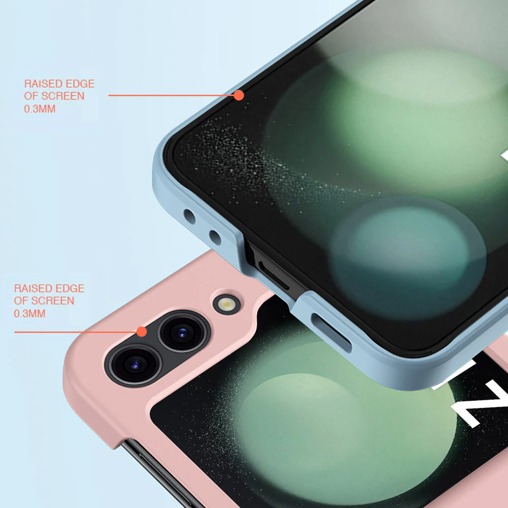 FDN-SS24-ZFLIP6 | Samsung Galaxy Z Flip6 SM-F741 / Z Flip7 FE SM-F761 Case | Hard PC Shockproof Case - Image 4