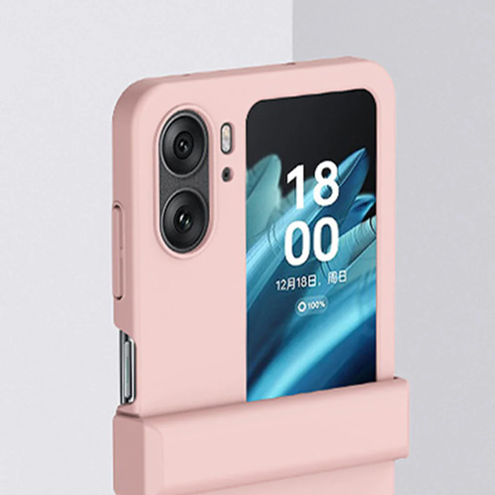 FDX-OP22-FN2F | OPPO Find N2 Flip Case | Hard PC Shockproof Case w/ KEY Mount & Carabiner - Image 10